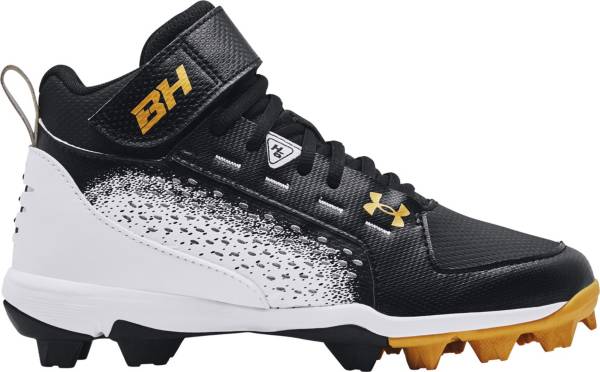Under Armour Kids' Harper 6 Mid RM Baseball Cleats
