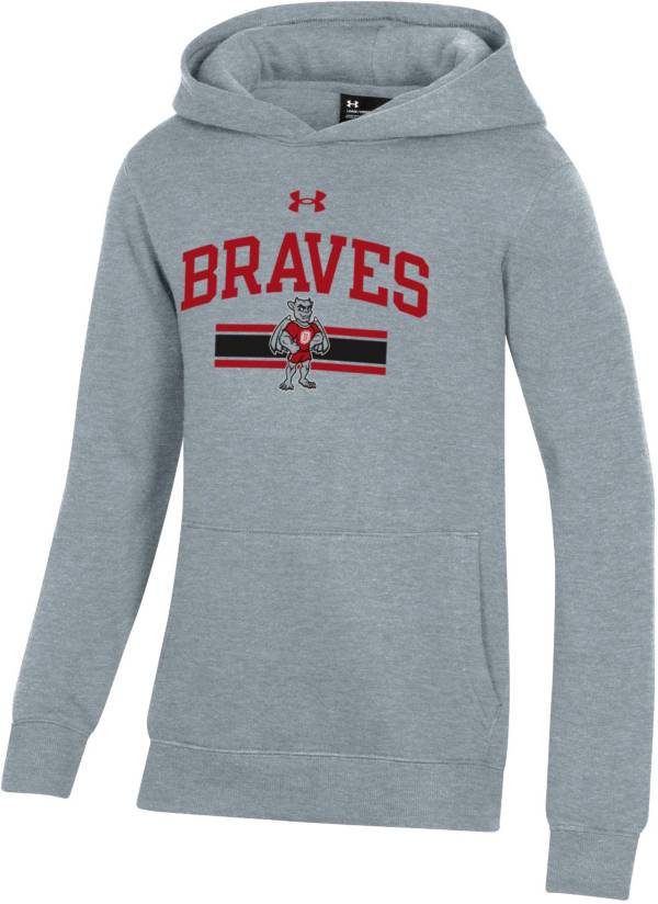 Under Armour Youth Bradley Braves Grey All Day Pullover Hoodie