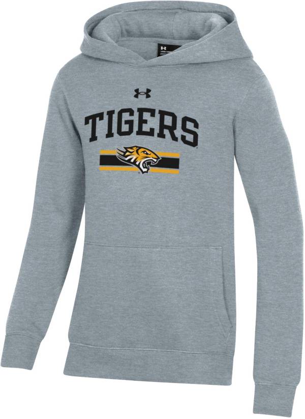 Under Armour Youth Auburn Tigers Grey All Day Pullover Hoodie