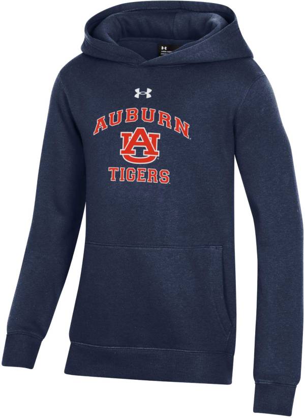 Under Armour Youth Auburn Tigers Blue All Day Pullover Hoodie