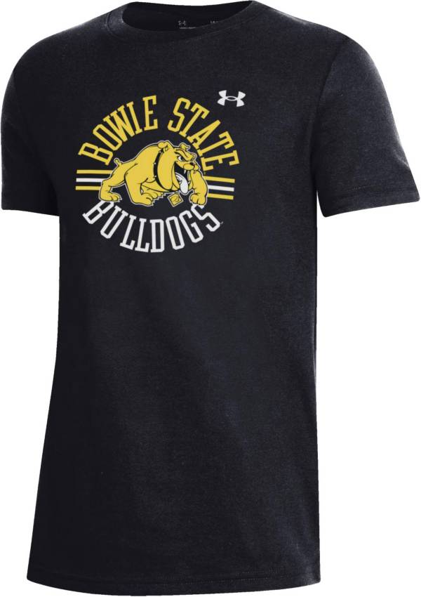 Under Armour Youth Bowie State Bulldogs Black Performance Cotton T-Shirt
