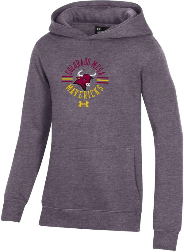 Under Armour Youth Colorado Mesa Mavericks Grey All Day Pullover Hoodie