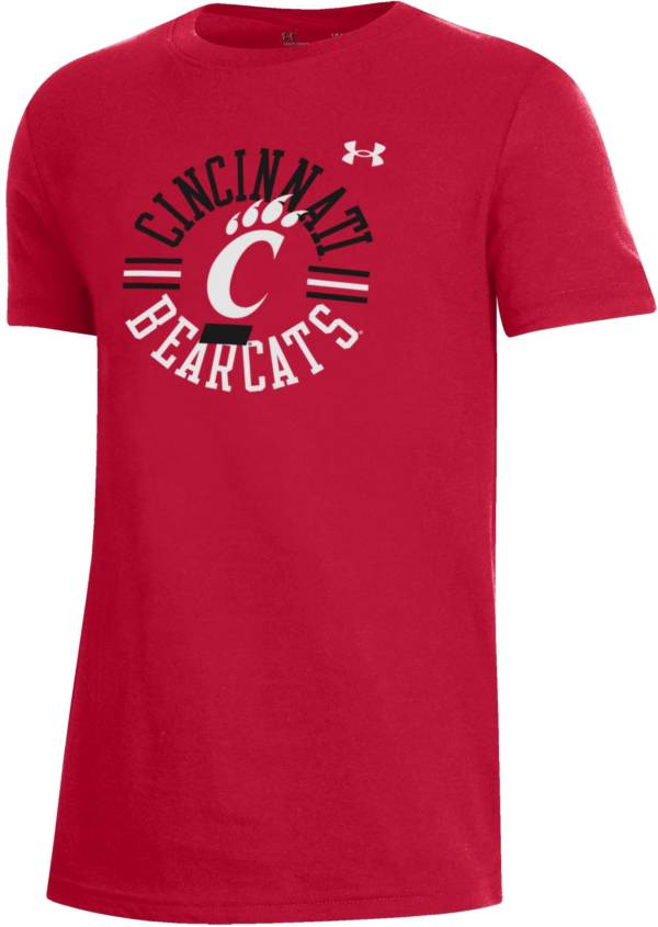 Under Armour Youth Cincinnati Bearcats Red Performance Cotton T-Shirt