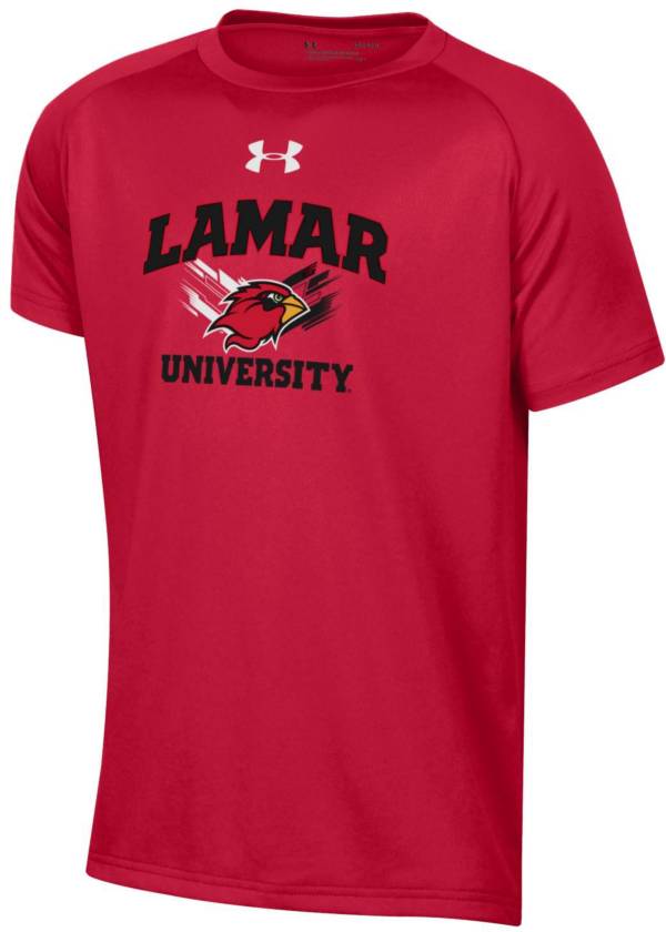 Under Armour Youth Lamar Cardinals Red Tech Performance T-Shirt