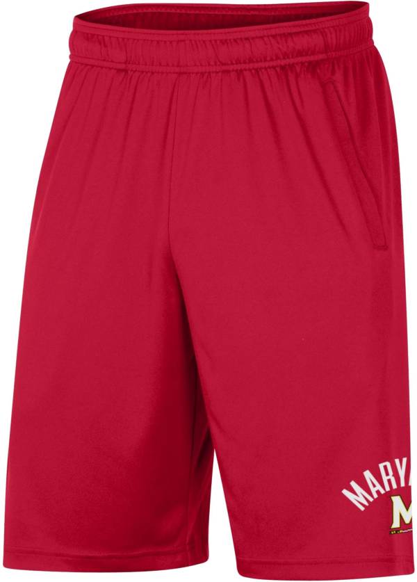 Under Armour Youth Maryland Terrapins Red Tech Performance Shorts