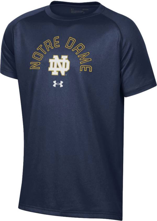 Under Armour Youth Notre Dame Fighting Irish Navy Tech Performance T-Shirt product image