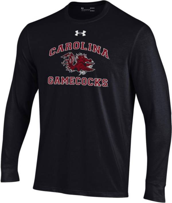 Under Armour Youth South Carolina Gamecocks Black Charged Cotton Long Sleeve T-Shirt