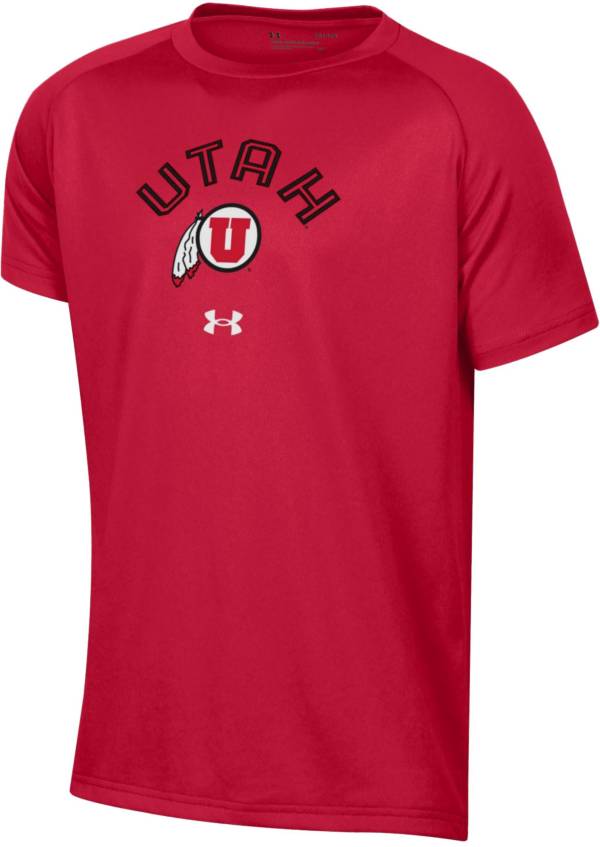 Under Armour Youth Utah Utes Crimson Tech Performance T-Shirt