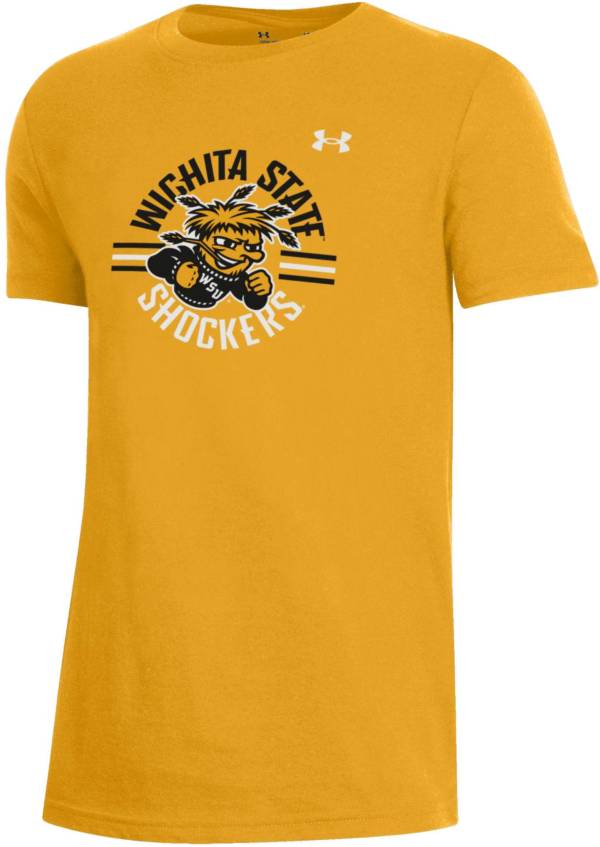 Under Armour Youth Wichita State Shockers Gold Performance Cotton T-Shirt product image