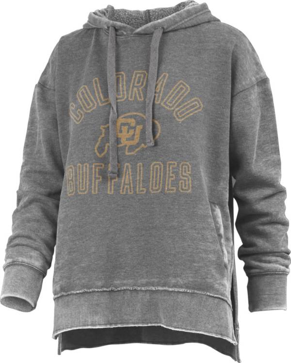 Pressbox Women's Colorado Buffaloes Black Rockford Vintage Pullover Hoodie