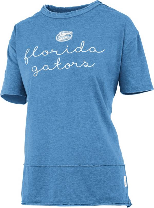 Pressbox Women's Florida Gators Blue Boyfriend T-Shirt