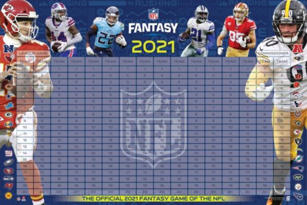 UPI Marketing 2021 NFL Fantasy Football Draft Kit