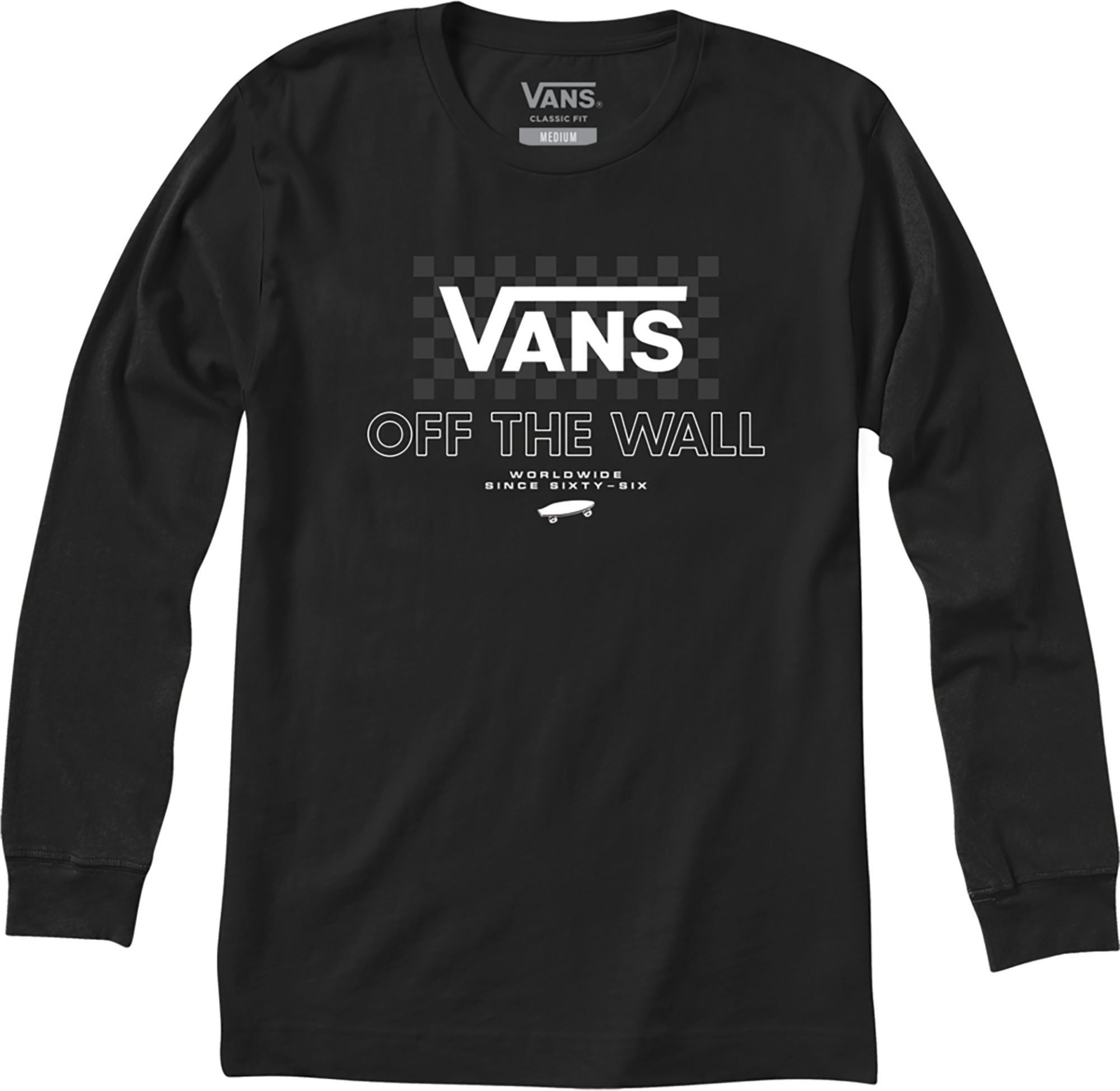 vans checkered shirt long sleeve