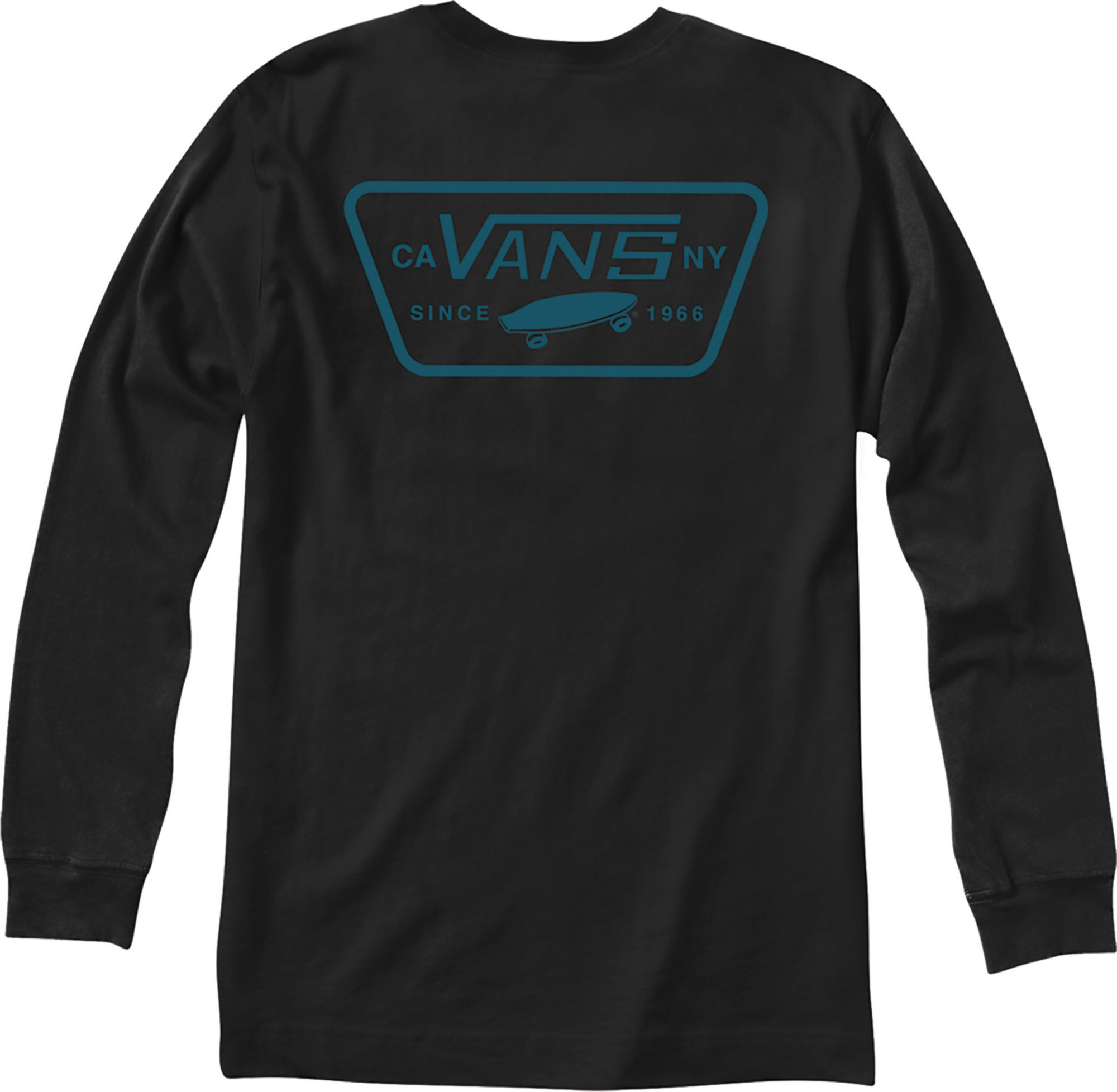 vans green long sleeve