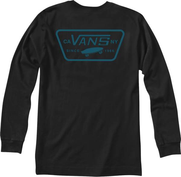 Vans Men's Full Patch Back Long Sleeve T-Shirt