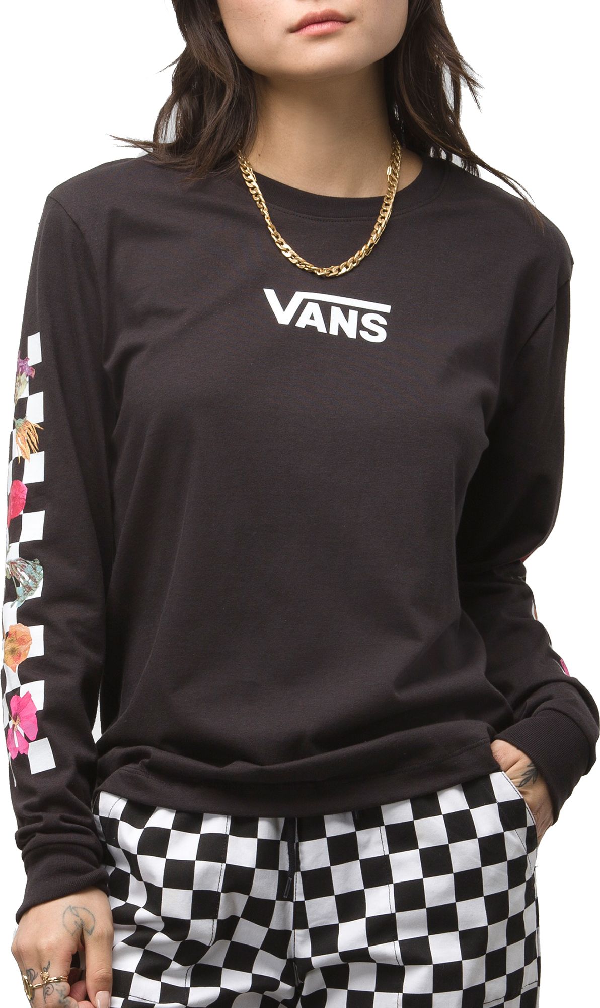 long sleeve vans shirt womens