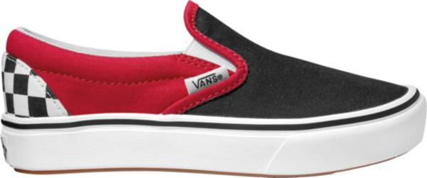 Vans Kids' Grade School Classic Slip-On Check Platform Shoes