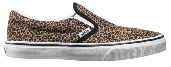 Vans Kids' Grade School Classic Slip On Cheetah Shoes