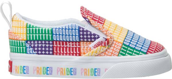 Vans Kids' Toddler Classic Slip-On Pride Shoes product image