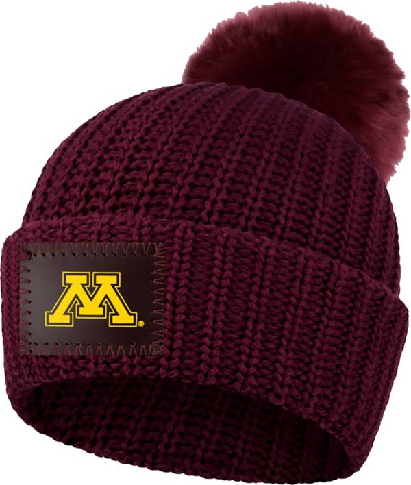 Love Your Melon Minnesota Golden Gophers Maroon Pom Knit Beanie