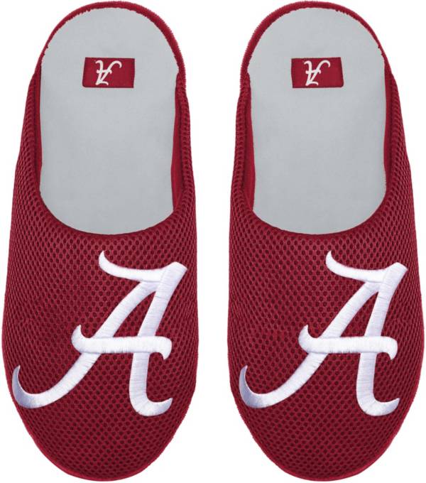 FOCO Alabama Crimson Tide Logo Mesh Slipper