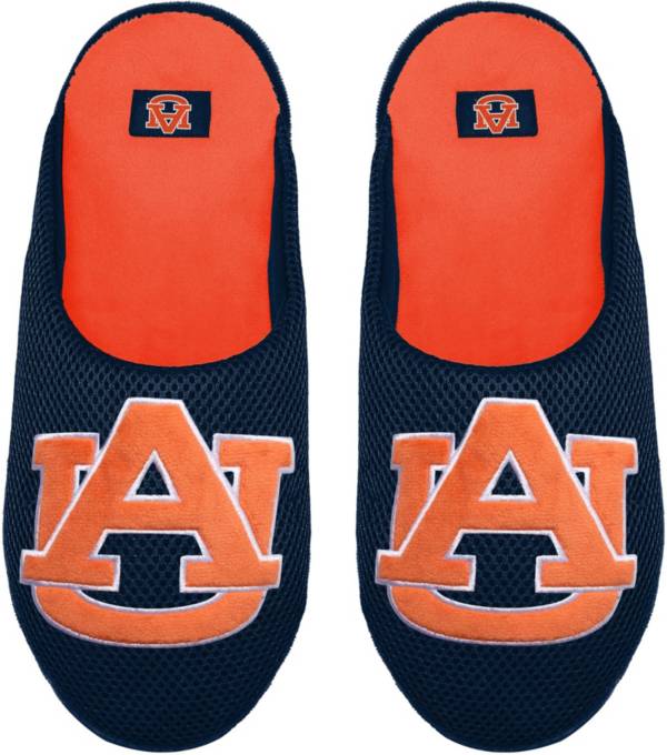 FOCO Auburn Tigers Logo Mesh Slipper