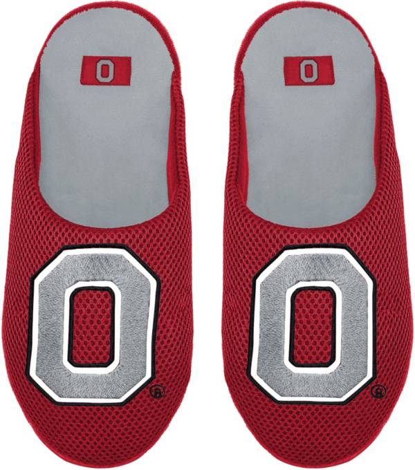 FOCO Ohio State Buckeyes Logo Mesh Slipper