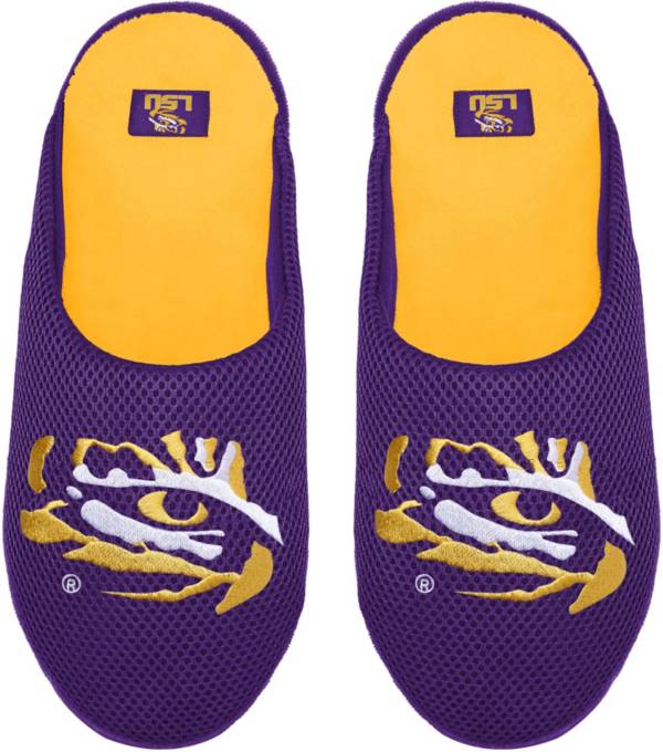 FOCO LSU Tigers Logo Mesh Slipper