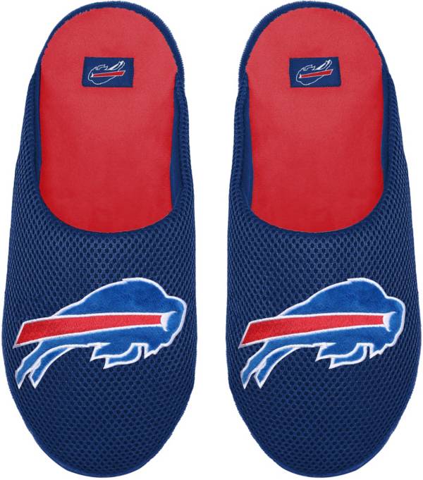 FOCO Buffalo Bills Logo Mesh Slippers