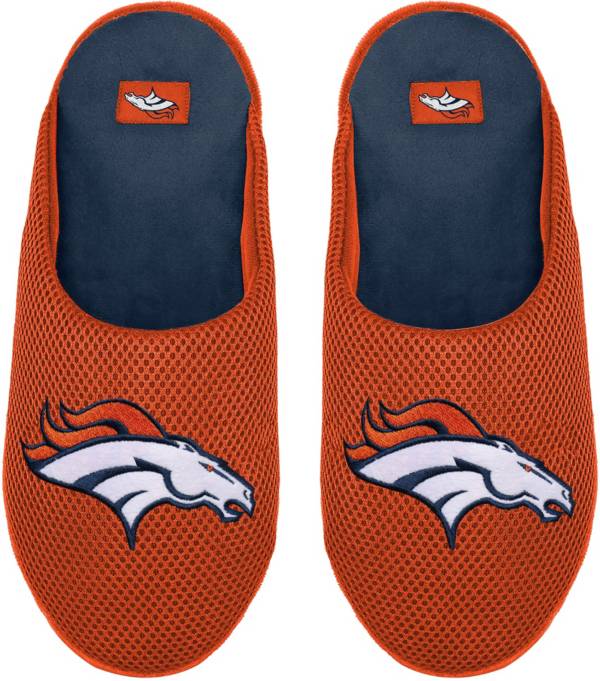 FOCO Denver Broncos Logo Mesh Slippers