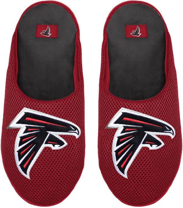FOCO Atlanta Falcons Logo Mesh Slippers