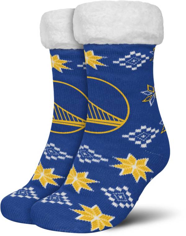 FOCO Golden State Warriors Cozy Footy Slippers