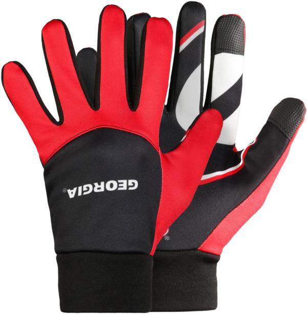 FOCO Georgia Bulldogs Palm Logo Texting Gloves