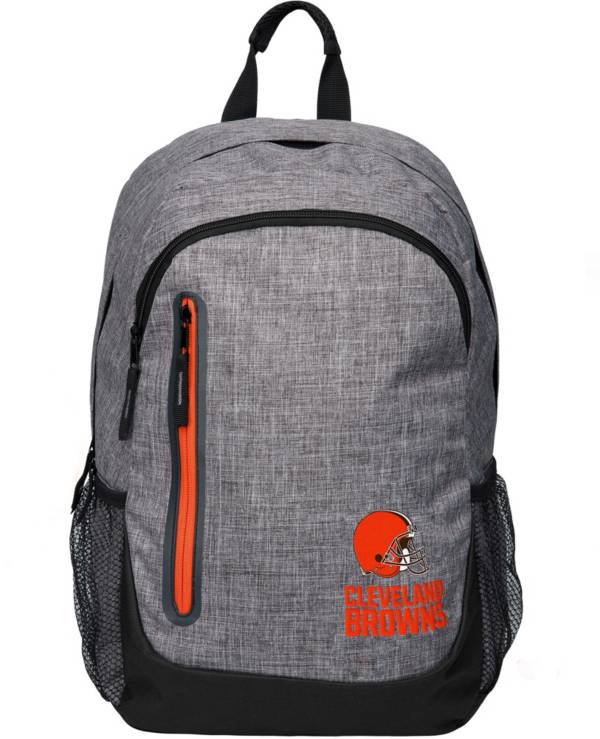 FOCO Cleveland Browns Grey Bold Color Backpack