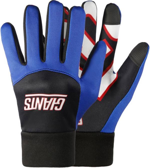 FOCO New York Giants Palm Logo Texting Gloves