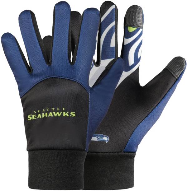 FOCO Seattle Seahawks Palm Logo Texting Gloves