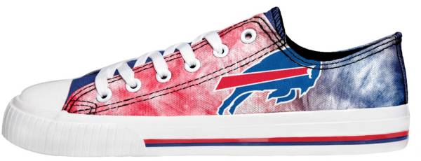 FOCO Women's Buffalo Bills Tie Dye Canvas Shoes