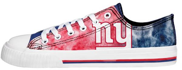 FOCO Women's New York Giants Tie Dye Canvas Shoes product image