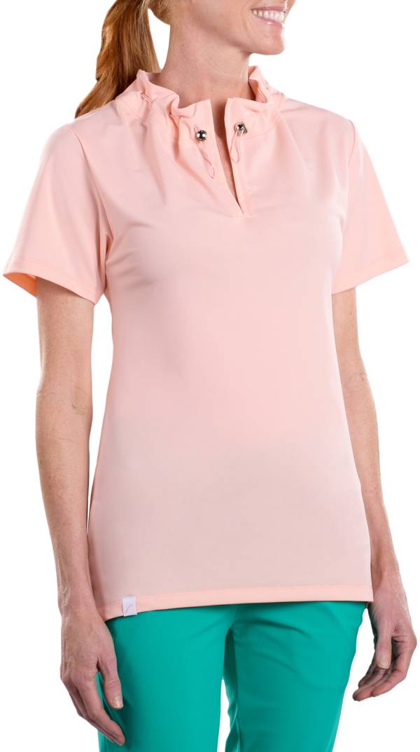 SwingDish Women's Lucinda Short Sleeve Golf Shirt