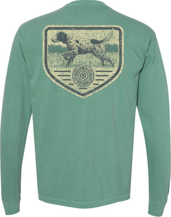 Southern Fried Cotton Men's Hunting Season Graphic Long Sleeve Shirt