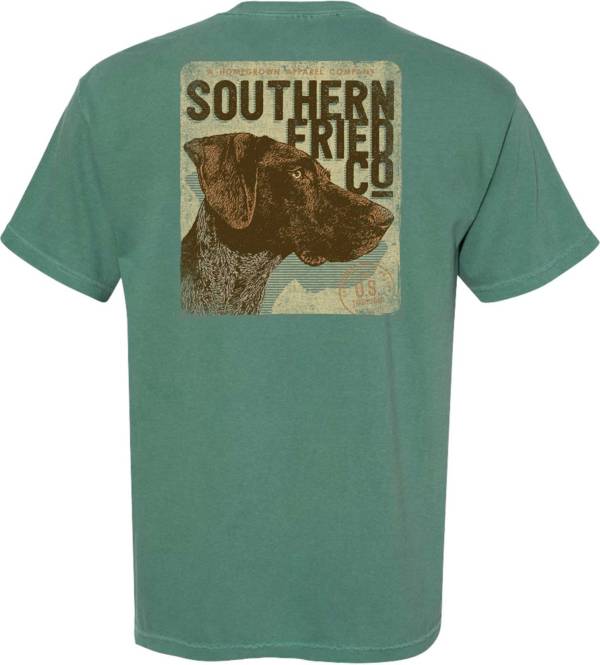 Southern Fried Cotton Men's Bird Dog Graphic T-Shirt
