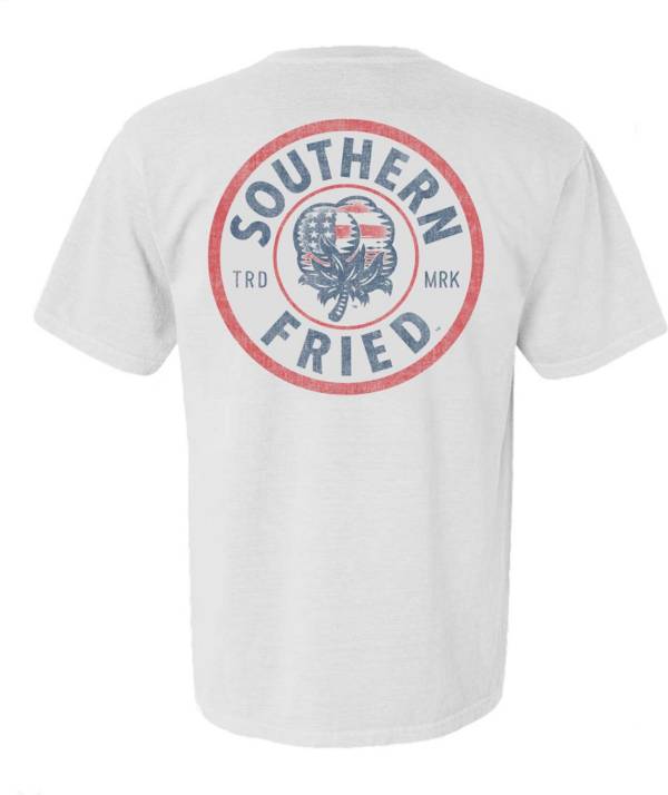 Southern Fried Cotton Men's SoFriCo Trademark Short Sleeve Graphic T-Shirt