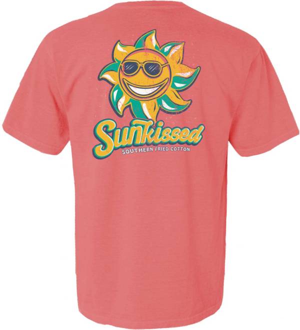 Southern Fried Cotton Women's Sun Kissed Short Sleeve Graphic T-Shirt