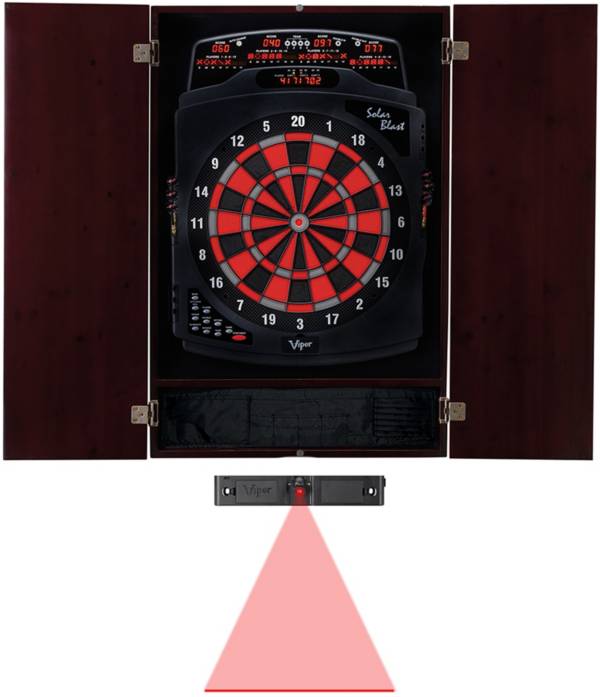 Viper Metropolitan Mahogany Dartboard Cabinet