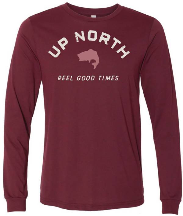 Up North Trading Company Men's Fish Long Sleeve T-Shirt