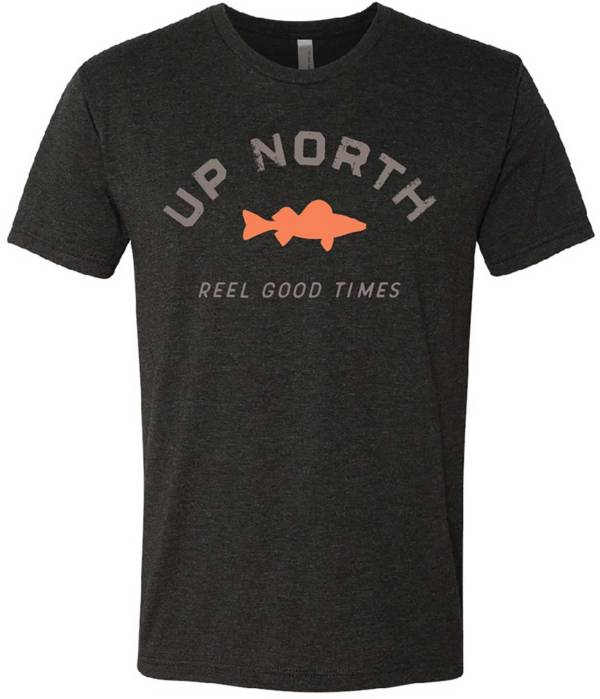 Up North Trading Company Men's Reel Good Time Walleye Tee