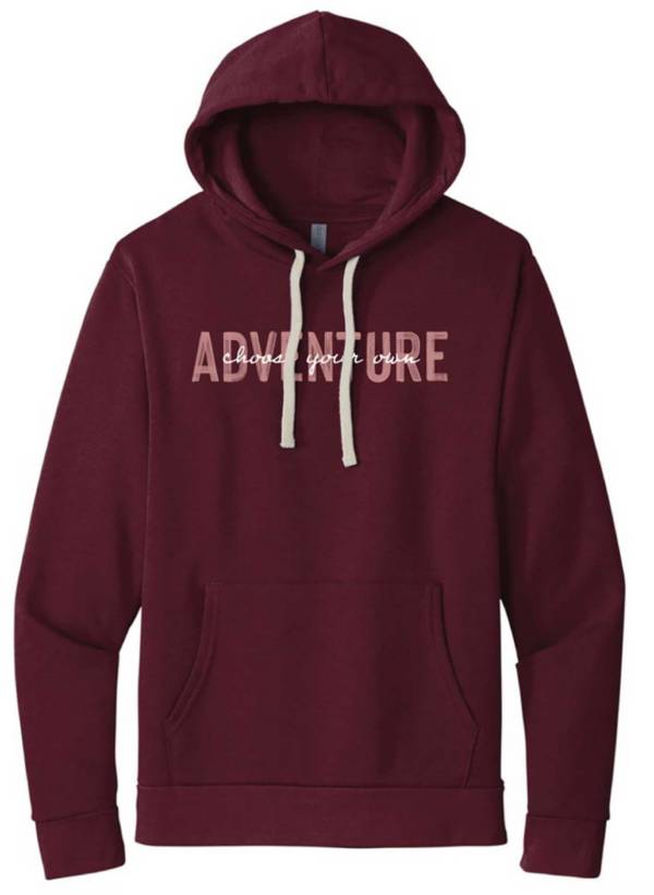 Up North Trading Company Women's Maroon Choose Your Own Adventure Hoodie product image
