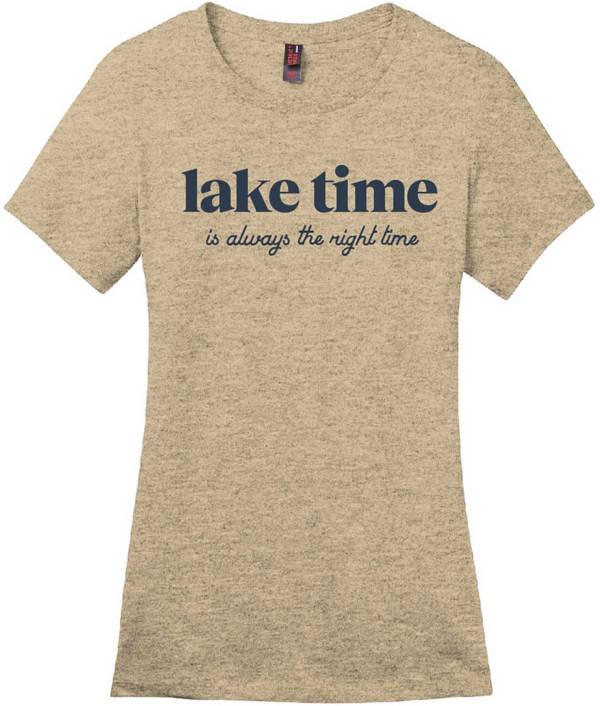 Up North Trading Company Women's Latte Lake Time Tee