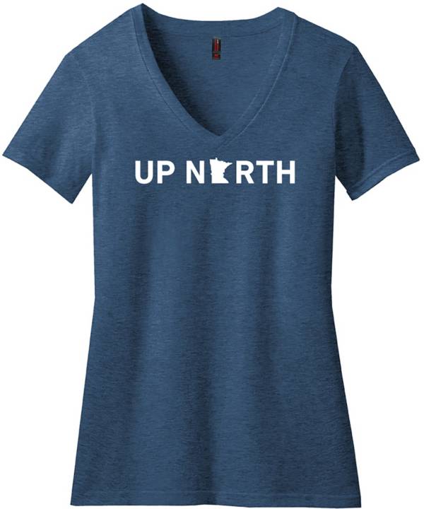 Up North Trading Company Women's Up North V-Neck Short Sleeve T-Shirt product image
