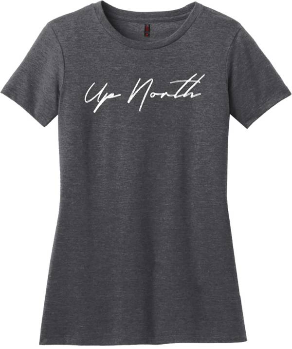 Up North Trading Company Women's Pointer Script Graphic T-Shirt